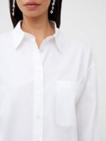 Alissa Cotton Cropped Shirt - Image 2